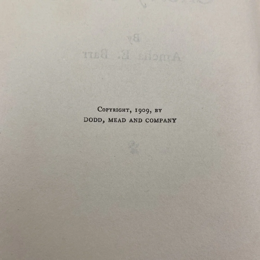 Antique The‎ House on Cherry Street Hardcover Book by Amelia E. Barr 1909
